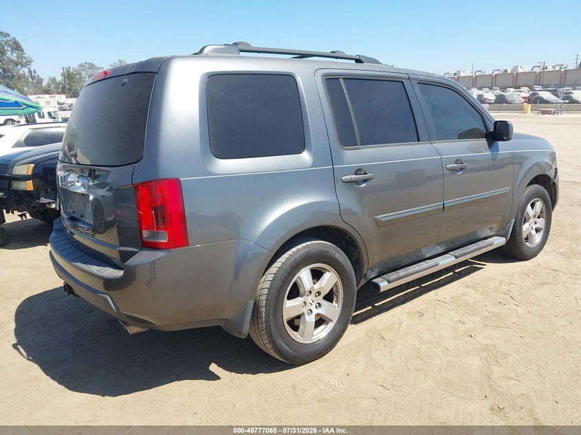 Vin: 5fnyf3h73bb039240, lot: 46275845, honda pilot ex-l 20114