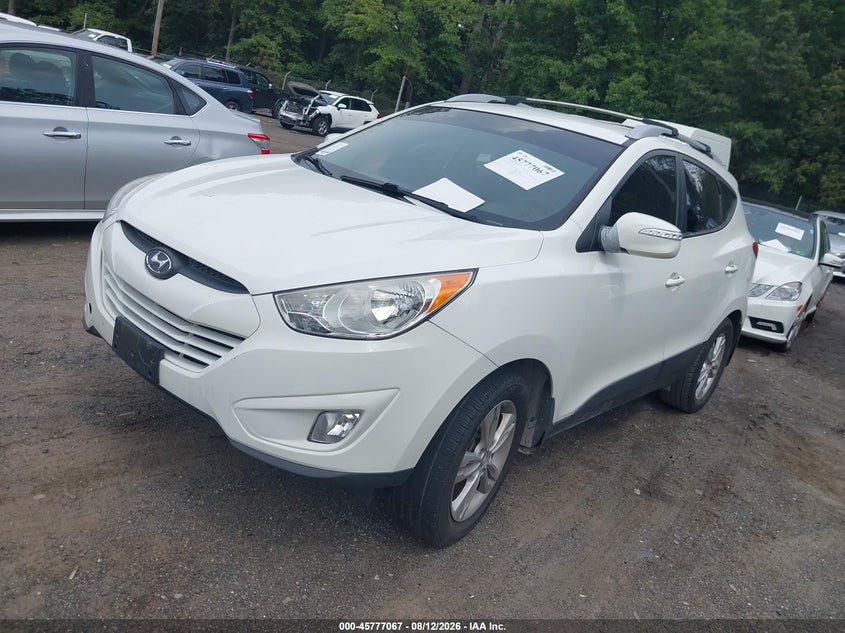 Vin: km8ju3ac5du655364, lot: 46275847, hyundai tucson gls 20132