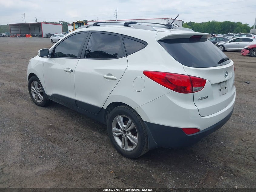 Vin: km8ju3ac5du655364, lot: 46275847, hyundai tucson gls 20133