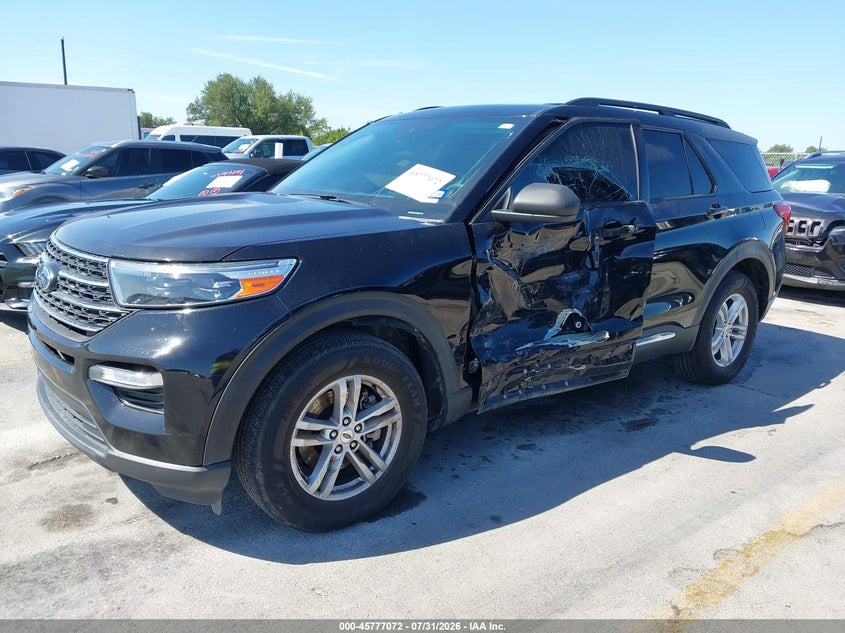 Vin: 1fmsk8dh6mgc14016, lot: 46275852, ford explorer xlt 20212