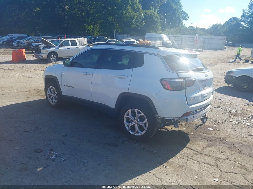 Vin: 3c4njdbn4rt161180, lot: 46275854, jeep compass latitude 4x4 20243