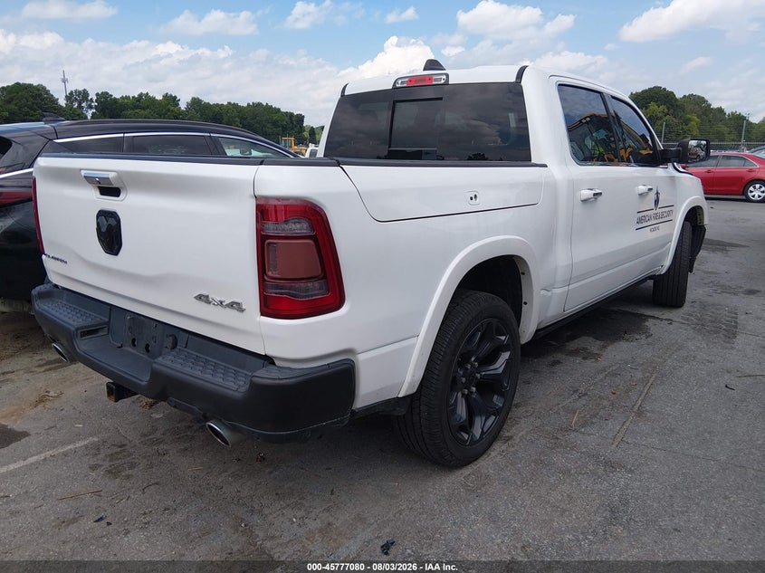 Vin: 1c6srfht1ln113938, lot: 46275860, ram 1500 limited  4x4 5'7 box 20204