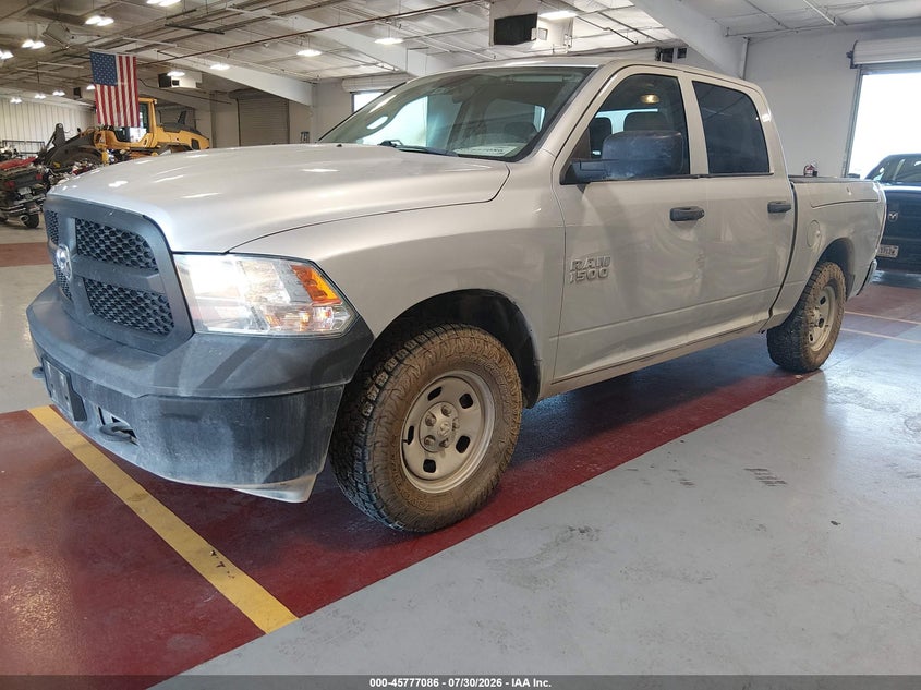 2018 RAM 1500, Обычный износ, IAAI, VIN 1C6RR7KG9JS144174 — фото 2