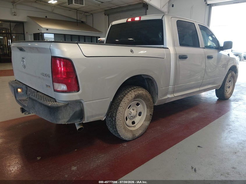 Vin: 1c6rr7kg9js144174, lot: 46275866, ram 1500 tradesman  4x4 5'7 box 20184