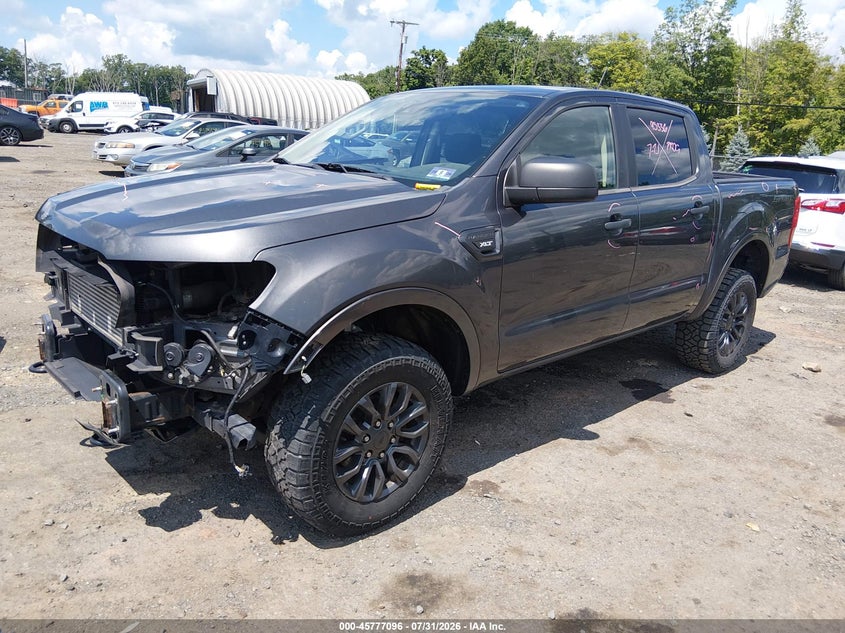 Vin: 1fter4fh7kla80902, lot: 46275876, ford ranger xlt 20192