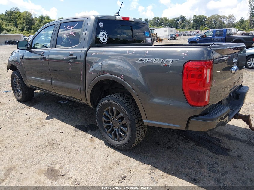 Vin: 1fter4fh7kla80902, lot: 46275876, ford ranger xlt 20193