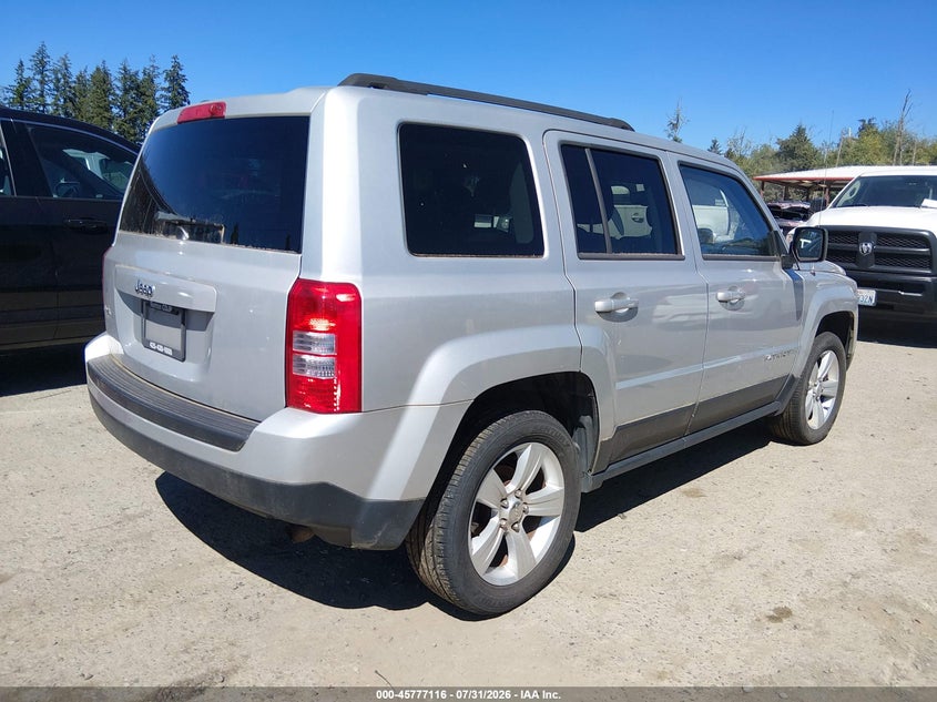 Vin: 1c4njrbb7ed568459, lot: 46275896, jeep patriot sport 20144