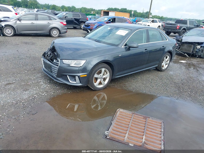 Vin: waudnaf48ka030439, lot: 46275921, audi a4 45 premium 20192