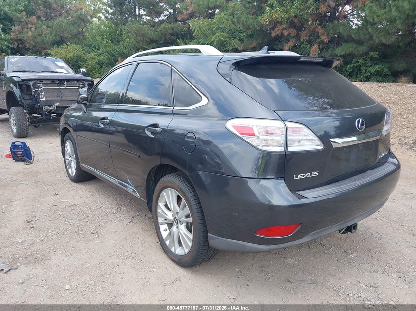 Vin: jtjbc1ba6a2012331, lot: 46275947, lexus rx 450h 20103