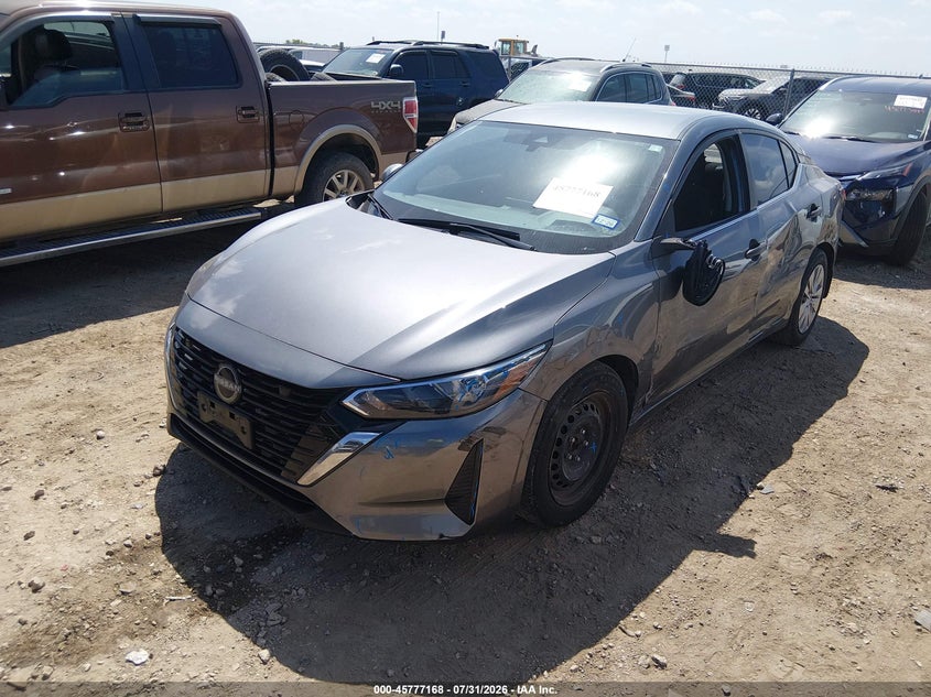 Vin: 3n1ab8bv5ry232394, lot: 46275948, nissan sentra s xtronic cvt 20242