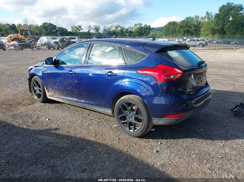 Vin: 1fadp3k22gl254806, lot: 46275963, ford focus se 20163