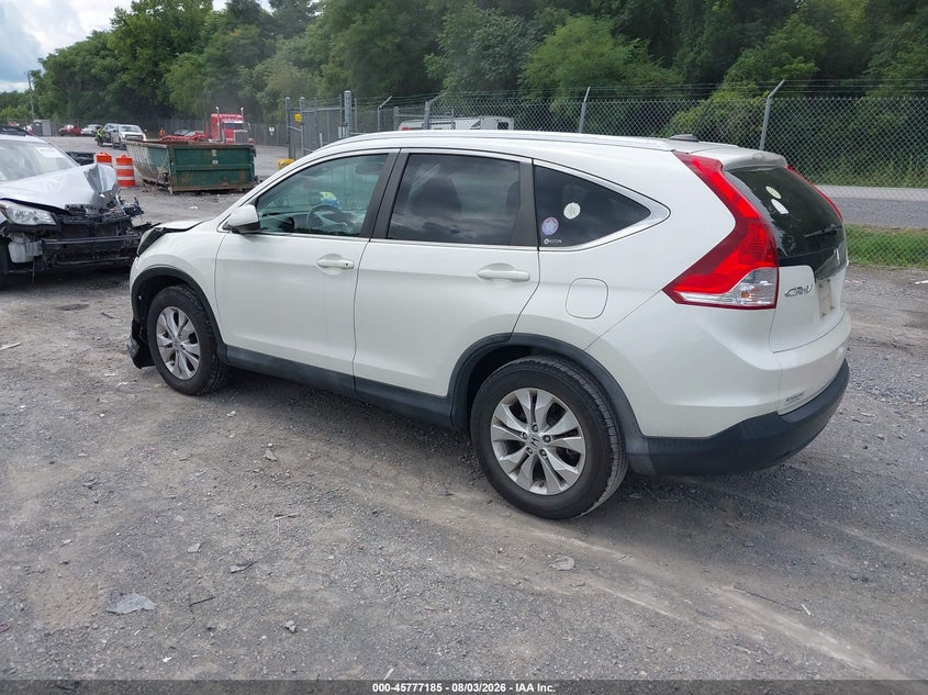 Vin: 5j6rm4h77cl057345, lot: 46275965, honda cr-v ex-l 20123