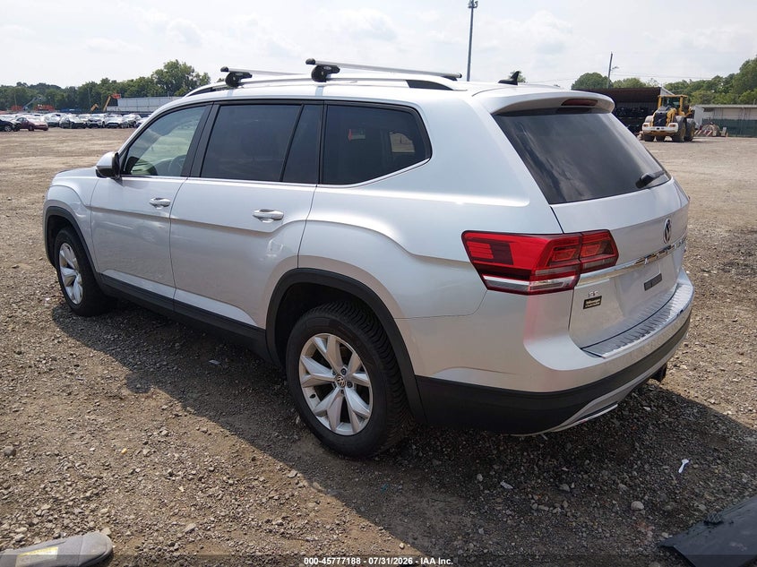 Vin: 1v2ur2ca2kc565809, lot: 46275968, volkswagen atlas 3.6l v6 se w/technology 20193