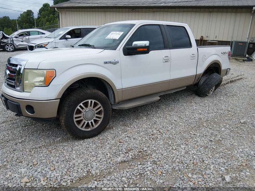 Vin: 1ftfw1ef3bkd75240, lot: 46275990, ford f-150 king ranch 20112