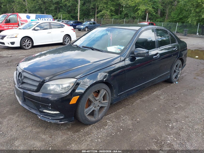 Vin: wddgf5eb7ba519408, lot: 46276016, mercedes-benz c 300 sport 20112
