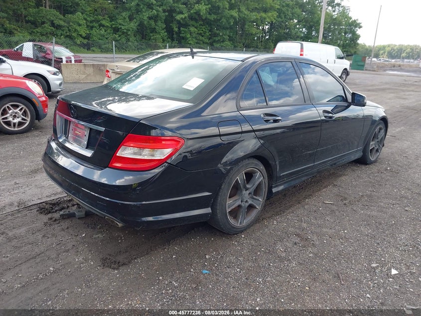 Vin: wddgf5eb7ba519408, lot: 46276016, mercedes-benz c 300 sport 20114