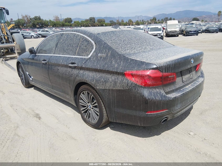 Vin: wbaja9c52jb253207, lot: 46276030, bmw 530e iperformance 20183