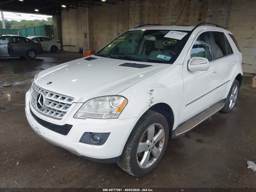 Vin: 4jgbb8gb3aa559512, lot: 46276041, mercedes-benz ml 350 4matic 20102