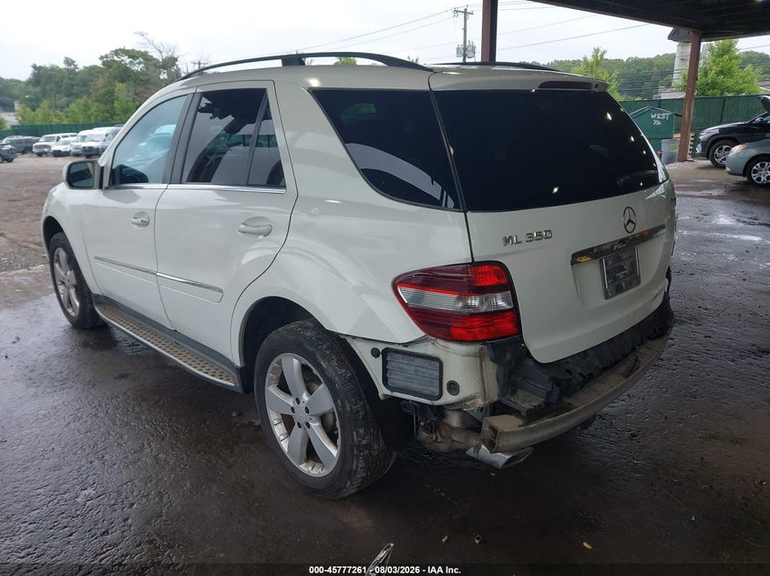 Vin: 4jgbb8gb3aa559512, lot: 46276041, mercedes-benz ml 350 4matic 20103