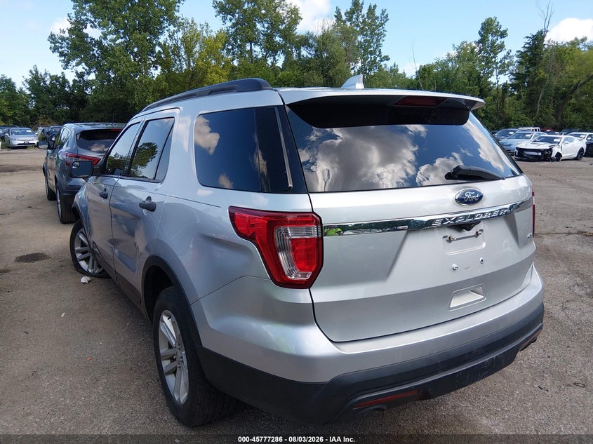 Vin: 1fm5k8b8xhge28061, lot: 46276066, ford explorer 20173