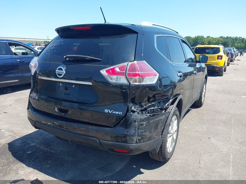 Vin: jn8at2mv7gw145772, lot: 46276070, nissan rogue sv 20164