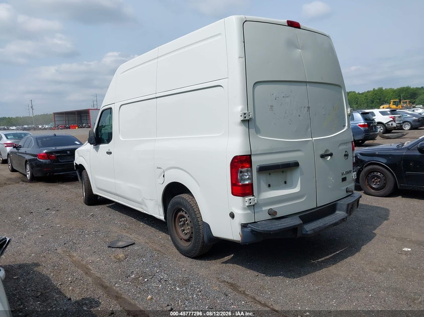 2016 NISSAN NV CARGO NV2500 HD auction photo 3