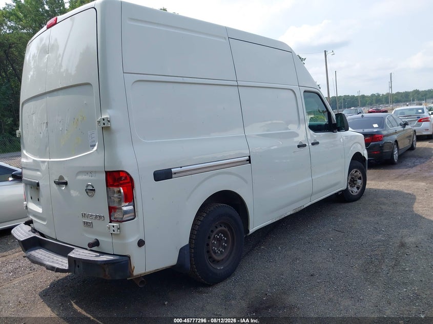 2016 NISSAN NV CARGO NV2500 HD auction photo 4
