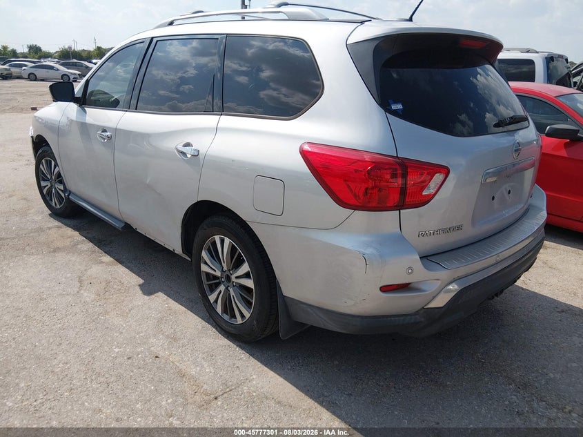 Vin: 5n1dr2mn8hc641198, lot: 46276080, nissan pathfinder sl 20173