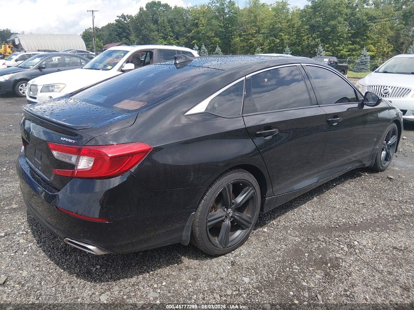 Vin: 1hgcv1f35ja207325, lot: 46276081, honda accord sport 20184