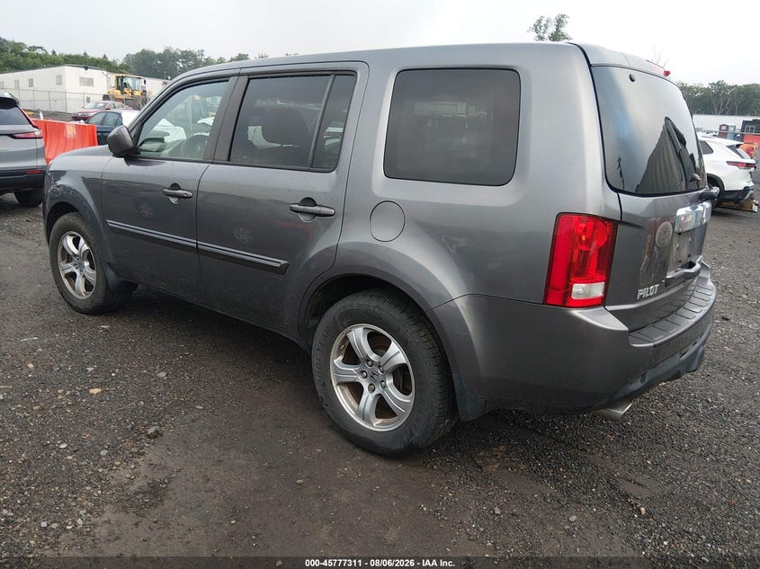 Vin: 5fnyf4h46fb063985, lot: 46276091, honda pilot ex 20153