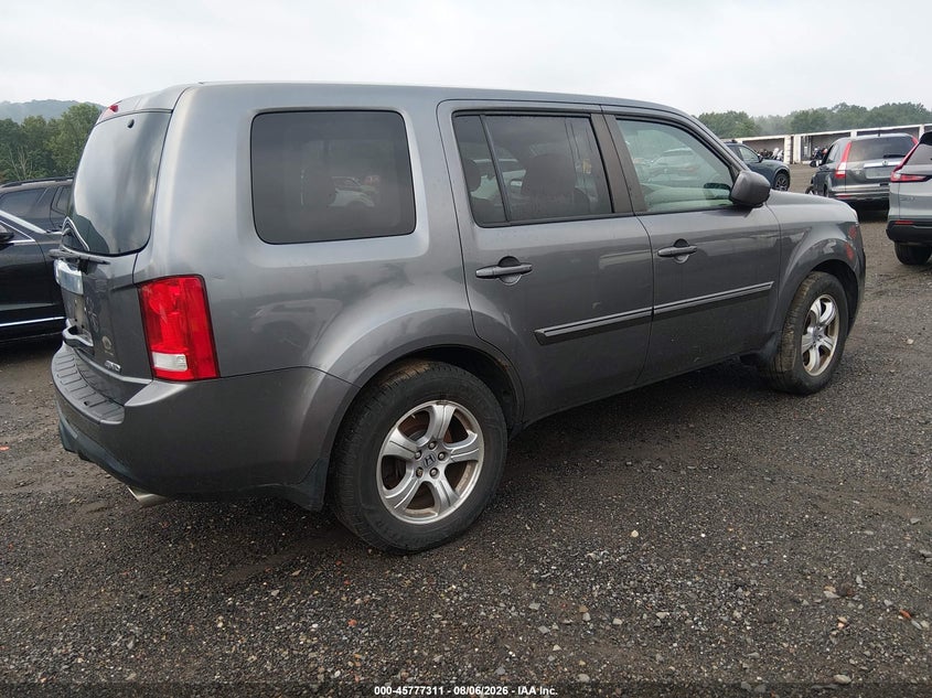 Vin: 5fnyf4h46fb063985, lot: 46276091, honda pilot ex 20154