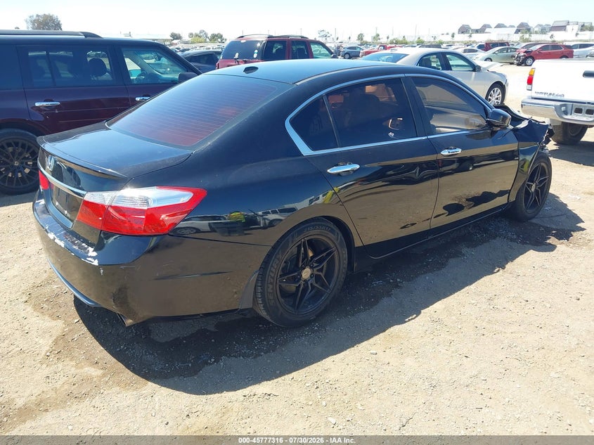 Vin: 1hgcr2f80da006586, lot: 46276096, honda accord ex-l 20134