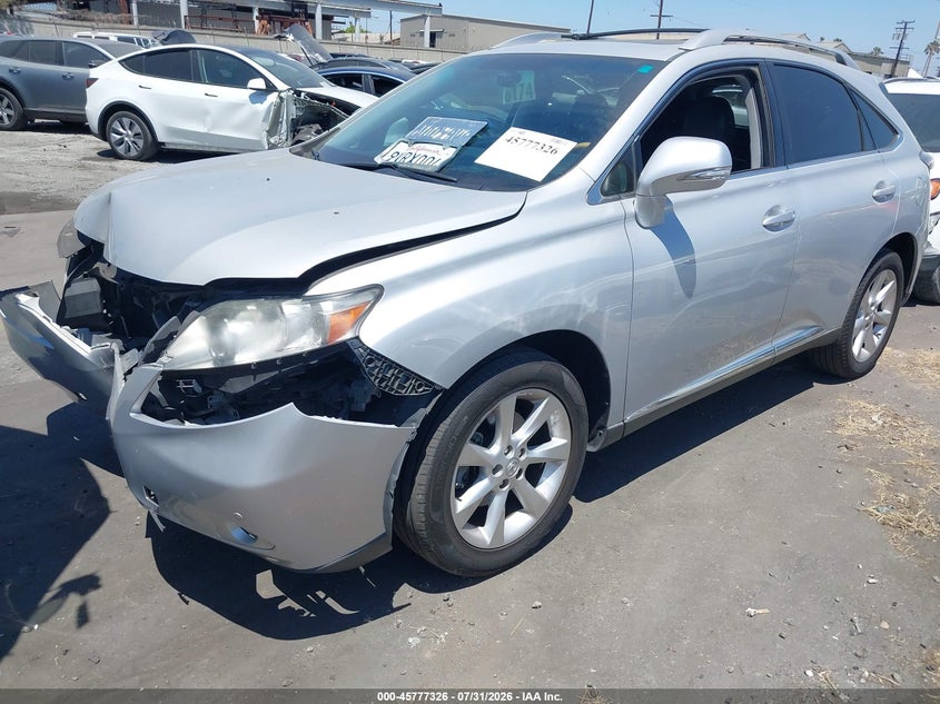 Vin: 2t2bk1ba0ac036367, lot: 46276106, lexus rx 350 20102