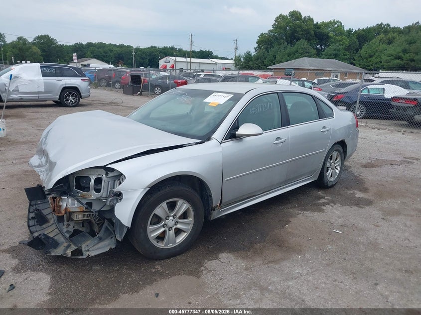 Vin: 2g1wf5e37c1149578, lot: 46276127, chevrolet impala ls 20122