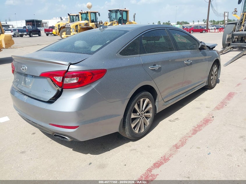 2015 HYUNDAI SONATA auction photo 4