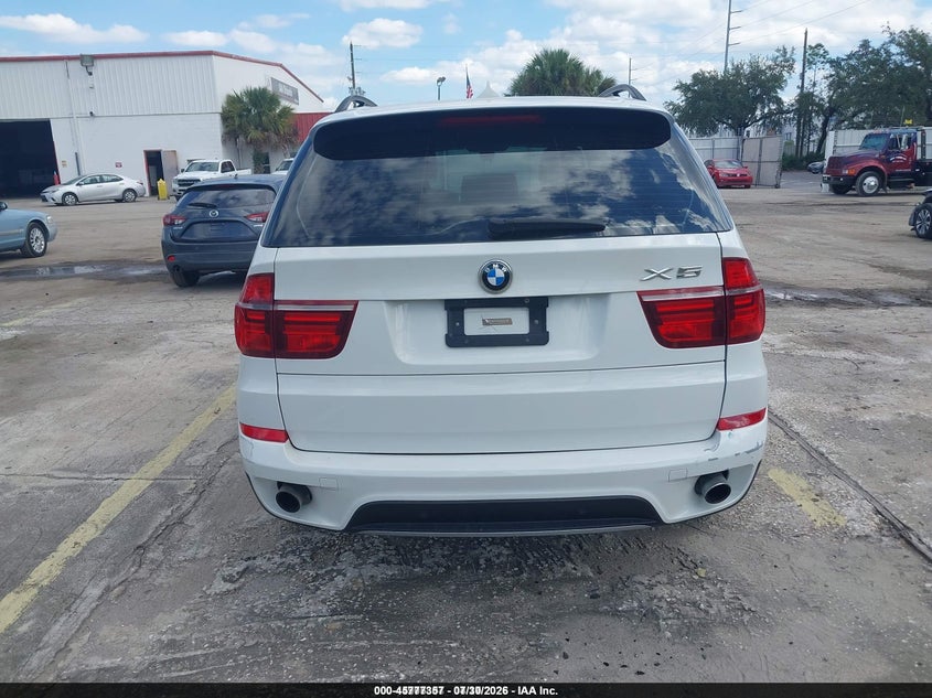2013 BMW X5 SPORT UTILITY VEHICLE 3.0L I-6 DI, DOHC, VVT, TURBO, 315HP