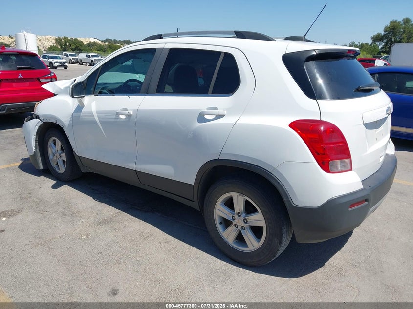 Vin: kl7cjlsbxfb058718, lot: 46276140, chevrolet trax lt 20153