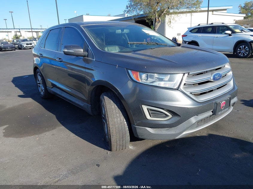 Vin: 2fmtk3k86fbb48281, lot: 46276166, ford edge titanium 2015 img_1