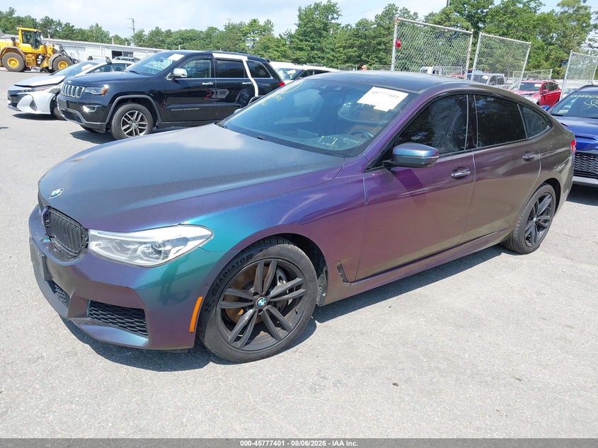Vin: wbajv6c56jbk07320, lot: 46276181, bmw 640i gran turismo xdrive 20182