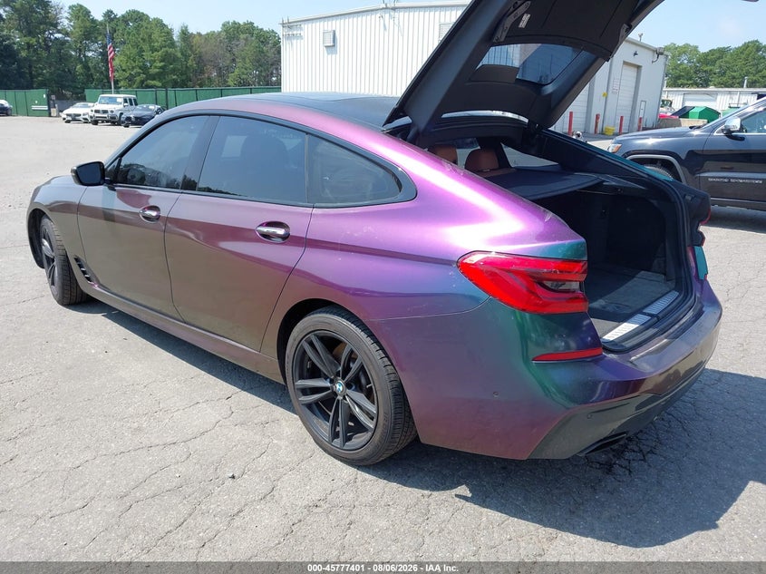 Vin: wbajv6c56jbk07320, lot: 46276181, bmw 640i gran turismo xdrive 20183