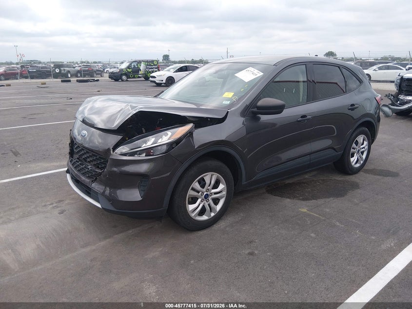 Vin: 1fmcu0f67luc56299, lot: 46276195, ford escape s 20202