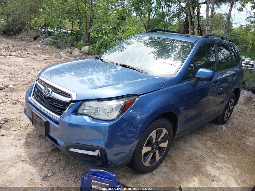 Vin: jf2sjaec1jh450601, lot: 46276208, subaru forester 2.5i premium 20182
