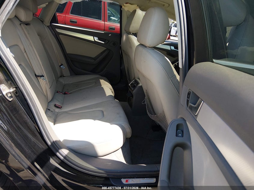 2012 AUDI A4 auction photo 8