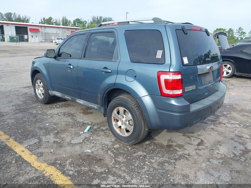 Vin: 1fmcu0eg4cka03804, lot: 46276218, ford escape limited 20123