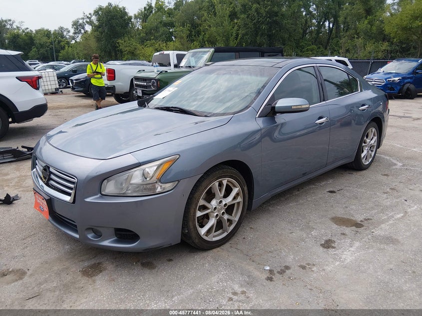 Vin: 1n4aa5ap2cc834810, lot: 46276221, nissan maxima 3.5 sv 20122