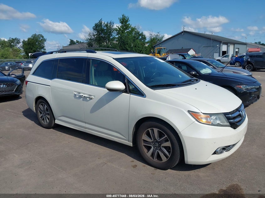 Vin: 5fnrl5h99fb032504, lot: 46276228, honda odyssey touring/touring elite 2015 img_1