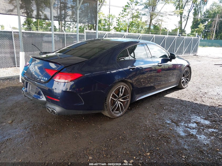 Vin: wdd2j6bb1la049798, lot: 46276229, mercedes-benz amg cls 53 4matic 20204