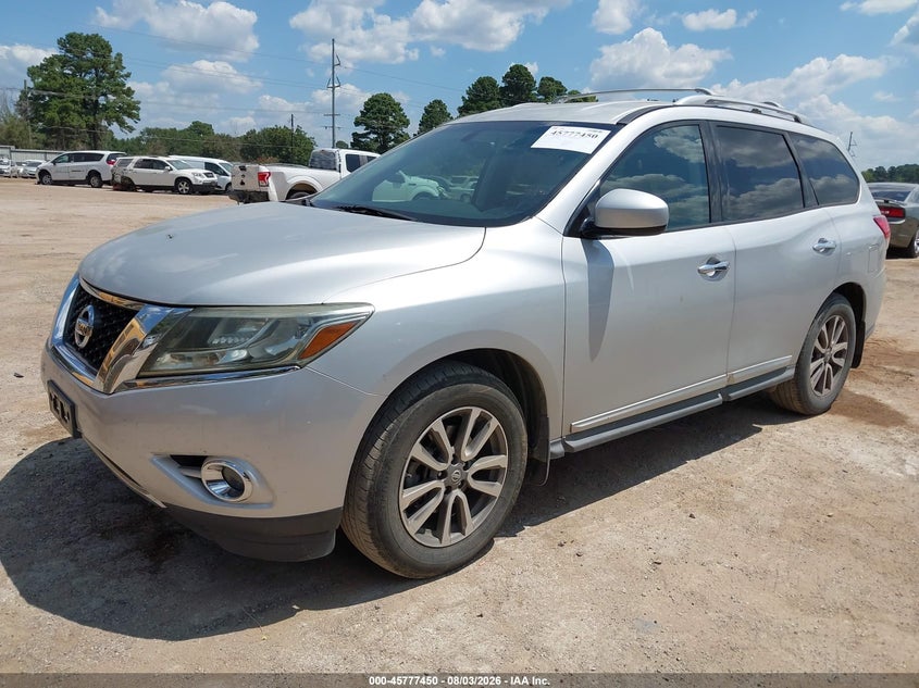 Vin: 5n1ar2mnxec708592, lot: 46276230, nissan pathfinder sl 20142