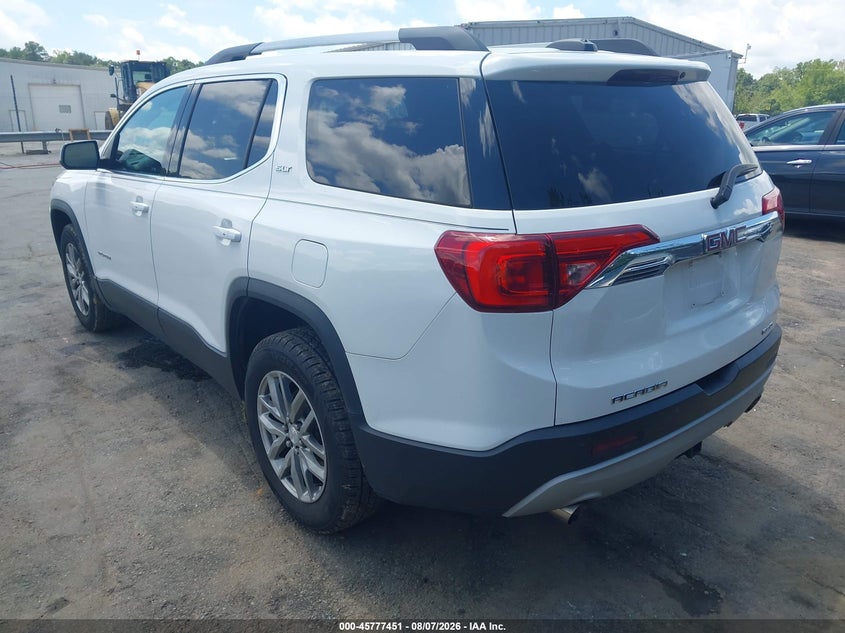 Vin: 1gkknuls4jz173777, lot: 46276231, gmc acadia slt-1 20183