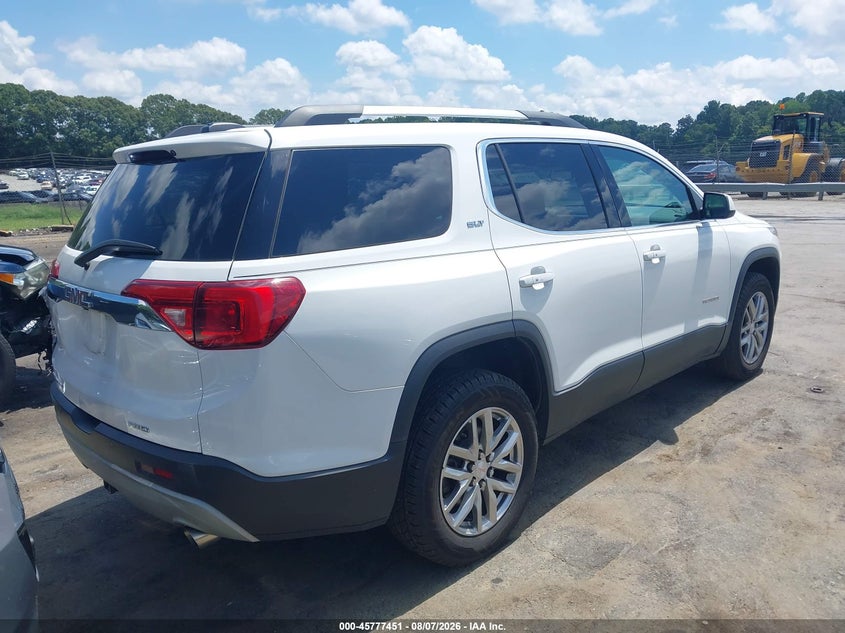 Vin: 1gkknuls4jz173777, lot: 46276231, gmc acadia slt-1 20184